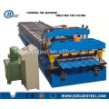 Bonne qualité Commande PLC avec écran tactile en acier Step Tile Roll Machine formant / PLC Control Steel Step Roll Forming Device